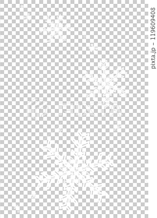 Lots of white snowflakes Lots of white snowflakes 119609408