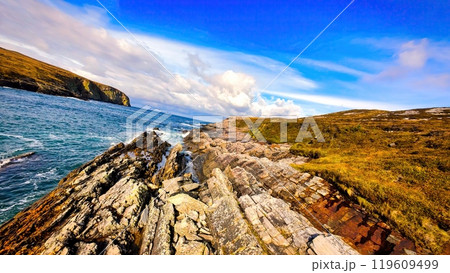 Amazing Ireland - Low FPV Flight over the Irish west coast on Arranmore Island - The stunning Amazing Ireland - Low FPV Flight over the Irish west coast on Arranmore Island - The stunning 119609499
