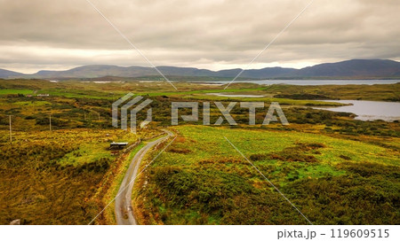 Beautiful Ireland - Enjoy the breathtaking view of a stunning coastal landscape with rocky cliffs Beautiful Ireland - Enjoy the breathtaking view of a stunning coastal landscape with rocky cliffs 119609515