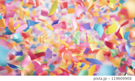 2025 Happy New Year banner with bokeh decoration background 119609908