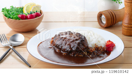 ハンバーグカレー 119610142
