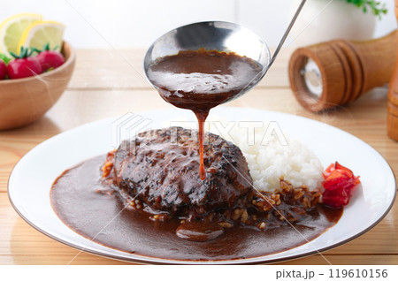 ハンバーグカレー ハンバーグカレー 119610156