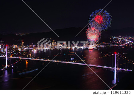 関門海峡花火大会(門司会場) 関門海峡花火大会(門司会場) 119611326
