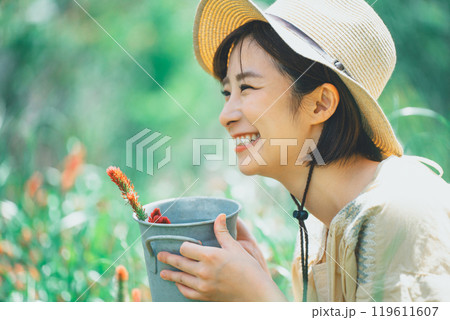 ストロベリーキャンドルのお花摘み 119611607