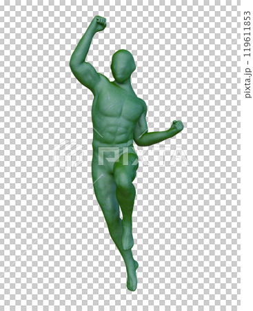 A man who poses 119611853