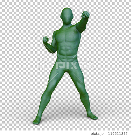 A man who poses 119611855