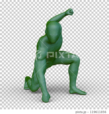 A man who poses 119611856