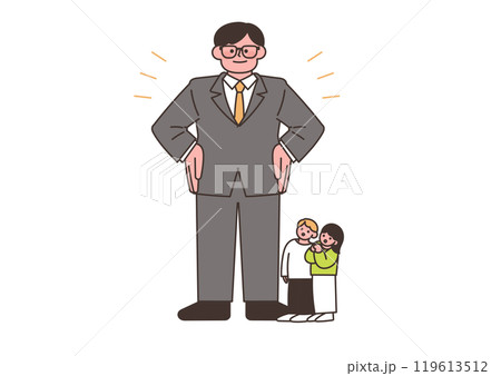 頼りになる担当者のイラスト 頼りになる担当者のイラスト 119613512