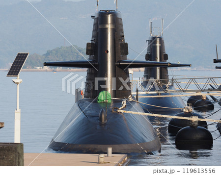 広県呉市「アレイからすこじま」からの海上自衛隊の潜水艦や護衛艦 広県呉市「アレイからすこじま」からの海上自衛隊の潜水艦や護衛艦 119613556