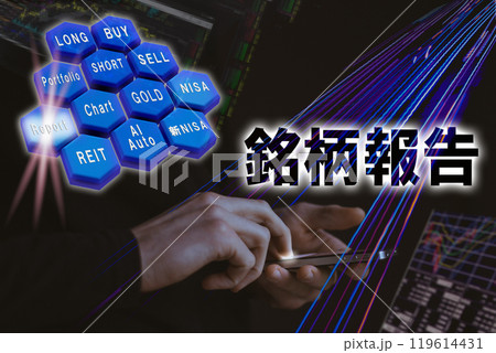 スマートフォンでの金融取引　銘柄報告を選択 119614431