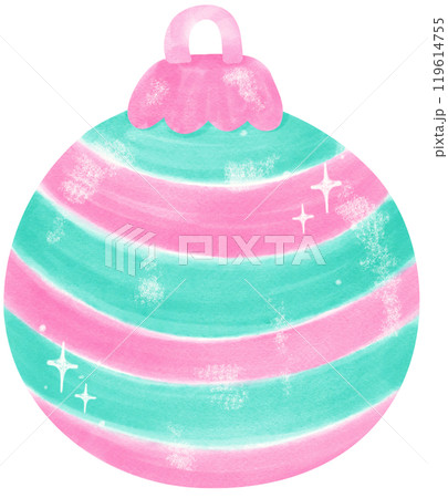 Hand-Drawn Christmas Ornament Illustration 119614755