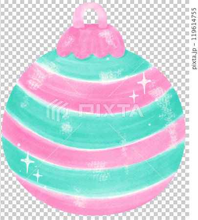 Hand-Drawn Christmas Ornament Illustration 119614755