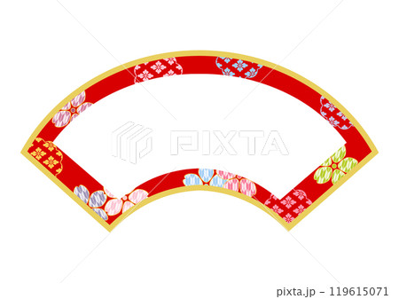 和柄の背景 和柄の背景 119615071