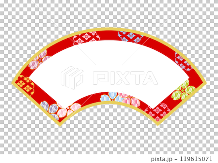 和柄の背景 和柄の背景 119615071