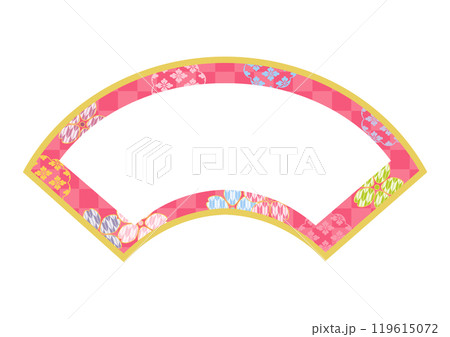 和柄の背景 和柄の背景 119615072