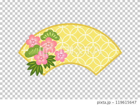 日本圖案背景 119615647