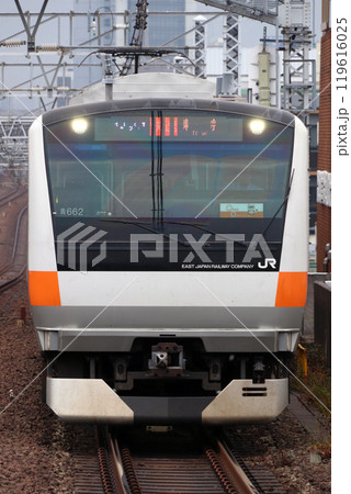 ［JC］中央快速線E233系青編成（快速：東京行） 119616025