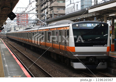 ［JC］中央線快速電車E233系10両編成（中央特快：東京行） 119616567