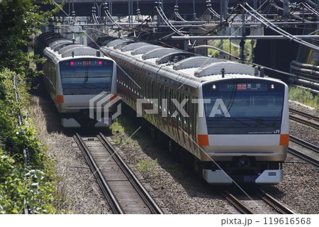 ［JC］中央線快速電車E233系10両編成（快速：東京⇔豊田） 119616568