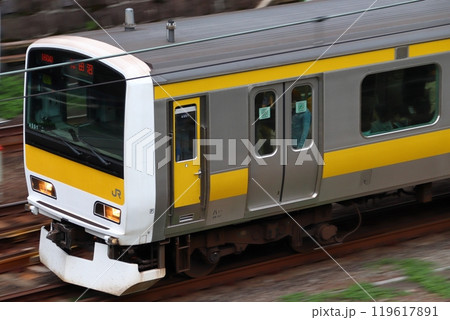 ［JB］総武線各駅停車E231系500番台（流し撮り） 119617891