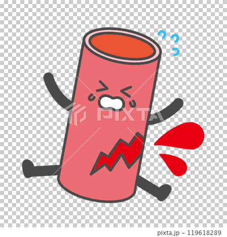 血管受傷出血人物圖解 119618289