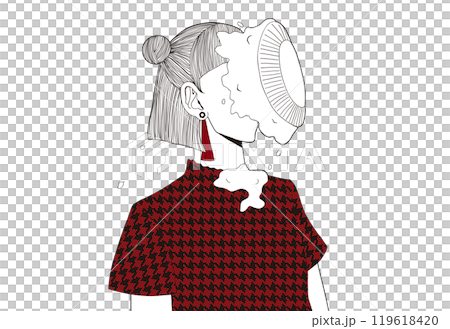 パイ投げされる女の子 パイ投げされる女の子 119618420