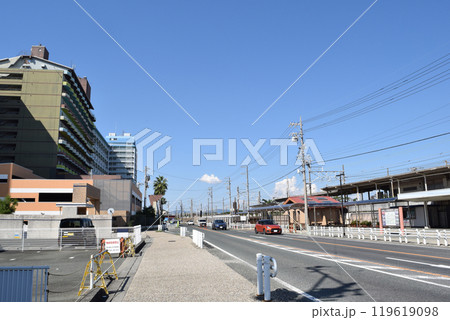 浜松市中央区 弁天島駅前の街並み 119619098