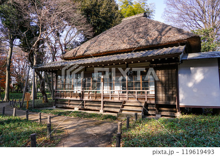芦花公園こと蘆花恒春園 徳冨蘆花旧宅の紅葉(東京都世田谷区) 芦花公園こと蘆花恒春園 徳冨蘆花旧宅の紅葉(東京都世田谷区) 119619493