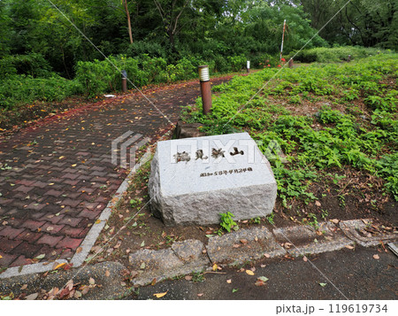 【山の標識】大阪市・花博記念公園鶴見緑地・鶴見新山(2024年) 【山の標識】大阪市・花博記念公園鶴見緑地・鶴見新山(2024年) 119619734