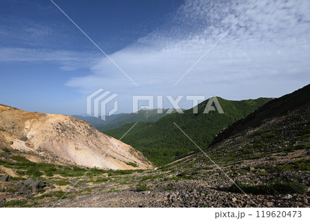那須連山登山、栃木県 119620473