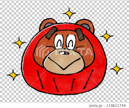 Bear Daruma 119621749