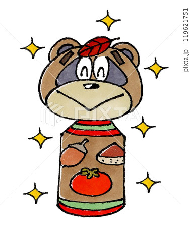 タヌキこけし 119621751