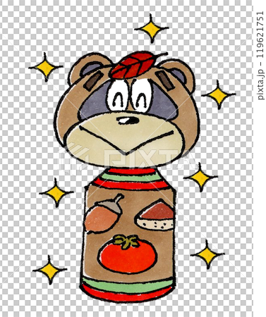 タヌキこけし 119621751