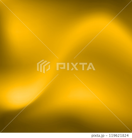 Silk yellow background. Abstract vector pattern with copy space. Liquid wave texture, smooth drapery wallpaper. Wedding fabric, satin. Wavy design for banner, card, postcard, backdrop Silk yellow background. Abstract vector pattern with copy space. Liquid wave texture, smooth drapery wallpaper. Wedding fabric, satin. Wavy design for banner, card, postcard, backdrop 119621824