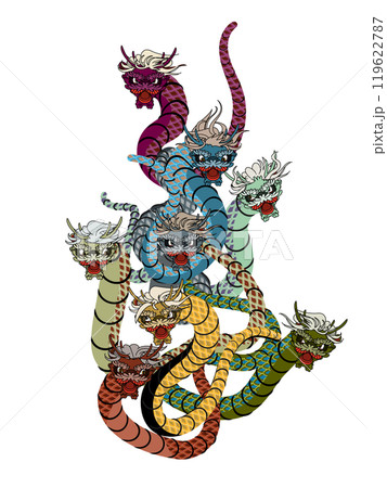 八岐大蛇縦体線無し1 八岐大蛇縦体線無し1 119622787