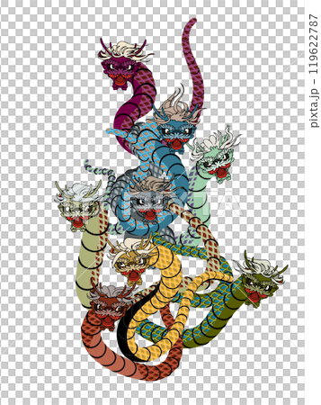 八岐大蛇縦体線無し1 八岐大蛇縦体線無し1 119622787