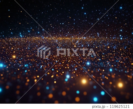 abstract bokeh lights on black background abstract bokeh lights on black background 119625121