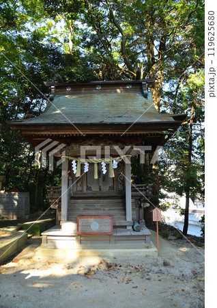 茨城県日立市十王町に鎮座する艫神社の境内社　船見山天満宮 119625680