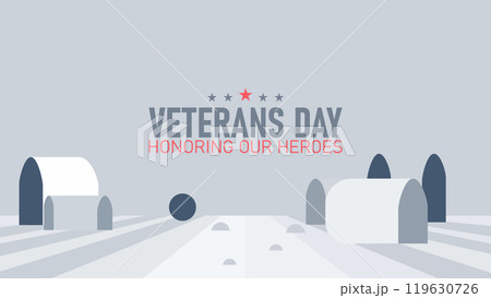 Veterans Day. honor heroes, Holiday concept. Template for background, banner, card, poster with text inscription. Veterans Day. honor heroes, Holiday concept. Template for background, banner, card, poster with text inscription. 119630726