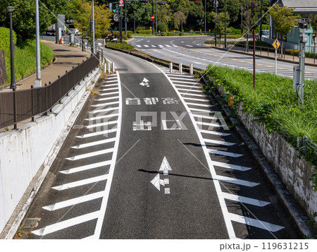 首都高速都心環状線・代官町出口 一般道への出口車線 首都高速都心環状線・代官町出口 一般道への出口車線 119631215