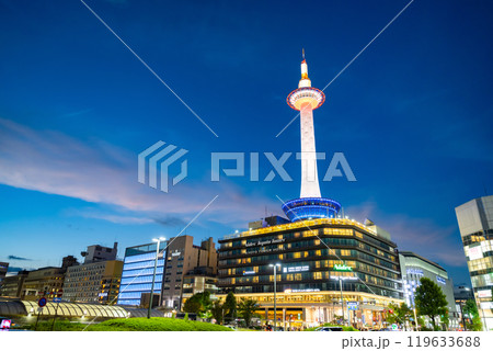 京都タワー(夜景) 京都タワー(夜景) 119633688