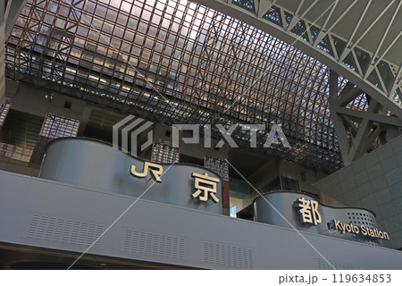 京都府京都市、京都駅の風景 119634853