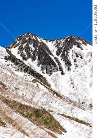 初夏の北アルプス槍ヶ岳の残雪期登山 西岳と赤沢山 初夏の北アルプス槍ヶ岳の残雪期登山 西岳と赤沢山 119635063