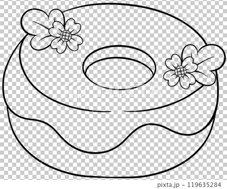 Strawberry Bakery Lines 119635284