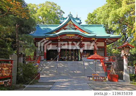 多摩川浅間神社　拝殿 119635839