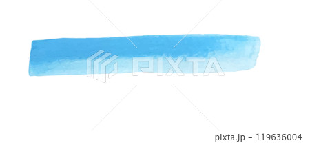 カラフルな水彩のラインベクターイラスト 119636004