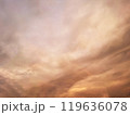 夕方の空と虹 119636078