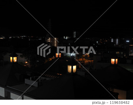 自由民権記念館あたりの夜景(夜の桟橋通界隈) 自由民権記念館あたりの夜景(夜の桟橋通界隈) 119638482