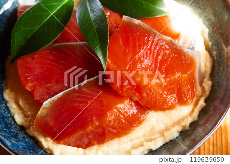 銀鮭（小さめカット）の自家製味噌酒粕漬け 119639650