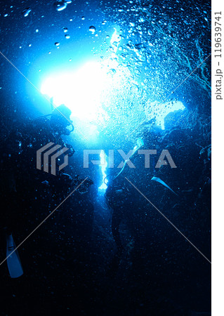 海中の風景　宮古島 119639741